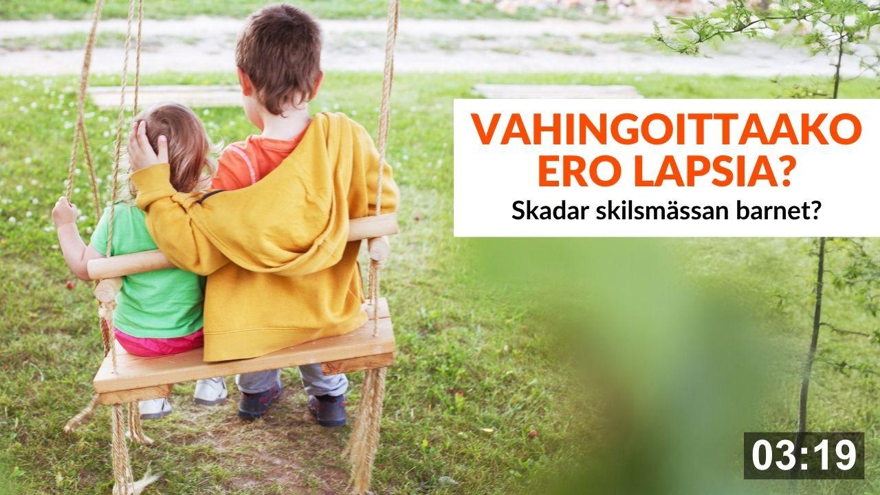 Vahingoittaako-ero-lapsia